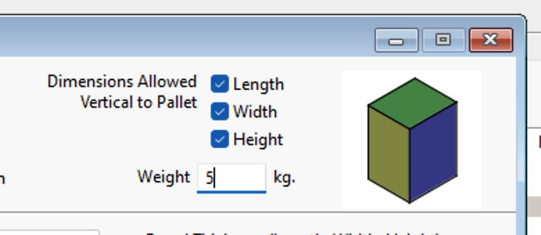 Primary Package Weight